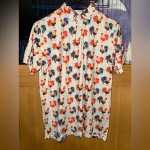 Waggle Polo Youth XL Feeling Cocky Rooster All Over Print Performance